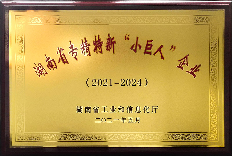 湖南省专精特新“小巨人”热博rb88